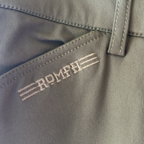 Olive Green Riding Pants - Picture 2 of 4